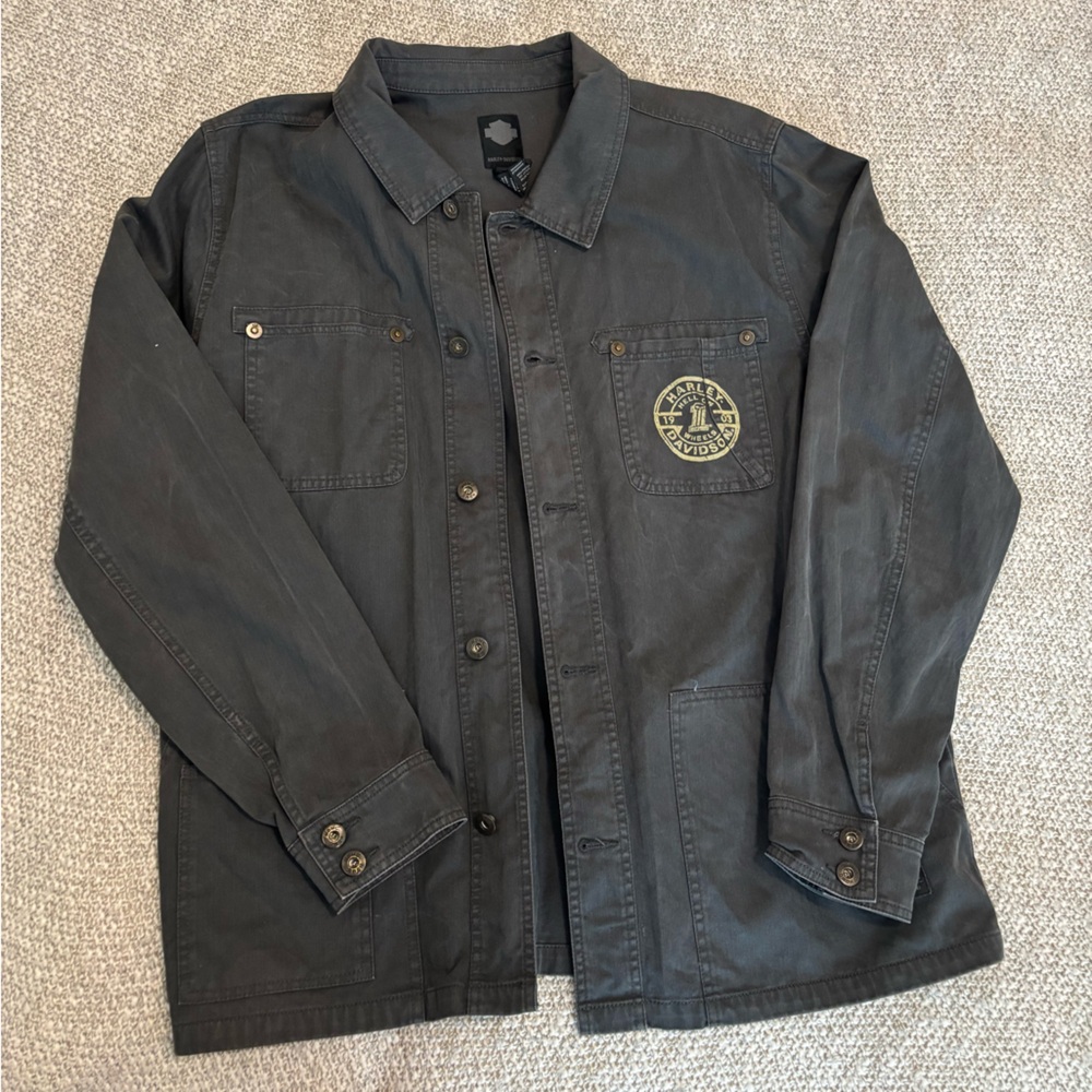 Harley-Davidson Charcoal Shirt Jacket